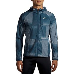 NWT Brooks Canopy Jacket / Indigo Rush